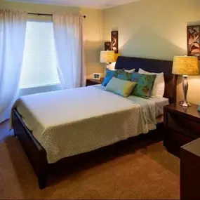 Bedroom at The Landing Apartments