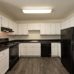 Kitchen at Woodbridge Apartments