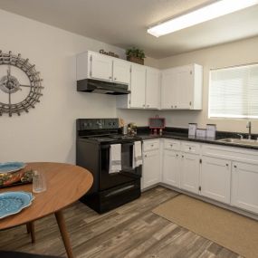 Kitchen at Woodbridge Apartments