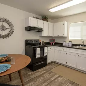 Kitchen at Woodbridge Apartments