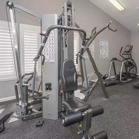 Gym at Zinfandel Village Apartments