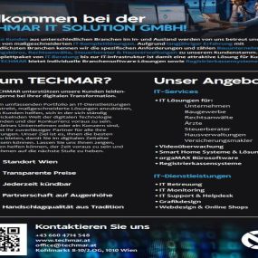 Bild von techmar IT-Solutions GmbH: IT für Anwälte & KMUs