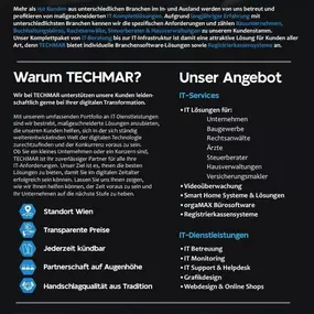 Bild von techmar IT-Solutions GmbH: IT für Anwälte & KMUs