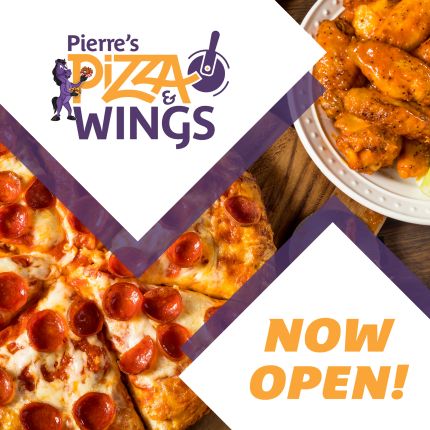 Logo from Pierre's Pizza & Wings