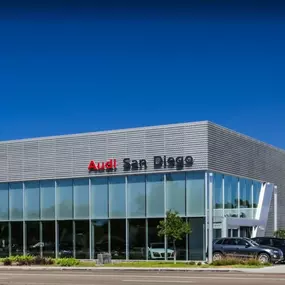 Audi San Diego front of the building
