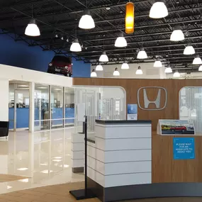 Holman Honda Centennial interior