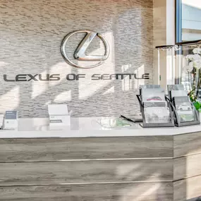 Lexus of Seattle front desk