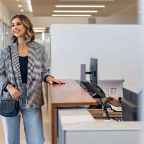 Service Center at BMW of Fort Lauderdale desk