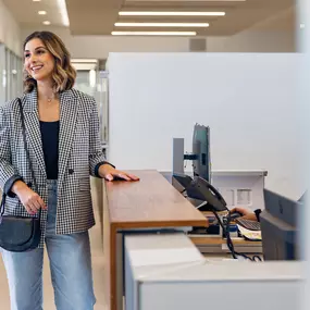 Service Center at BMW of Fort Lauderdale desk