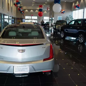 Holman Cadillac showroom