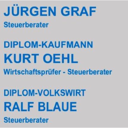 Logo from Steuerberatungsbüro Oehl, Blaue, Graf