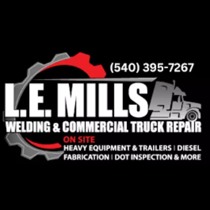 Logo van L.E. Mills Welding & Commercial Truck Repair