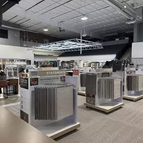 Discover a wide range of flooring and design options at Focal Point Flooring Otsego. Our spacious showroom features a variety of styles and materials to suit your unique taste.