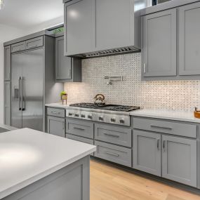 Elevate your kitchen’s style and functionality with our custom cabinetry, tailored to meet your unique design needs.