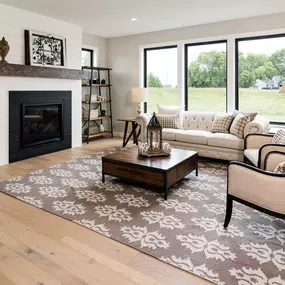 Our luxury vinyl flooring options combine modern style with exceptional durability, perfect for any room.