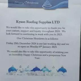 Bild von Kyson Roofing Supplies Ltd