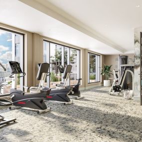 Fitness Center at Lilia Apartments