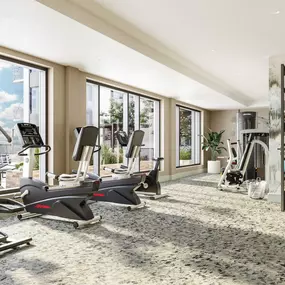 Fitness Center at Lilia Apartments