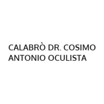 Logo van Calabro' Dr. Cosimo Antonio Oculista