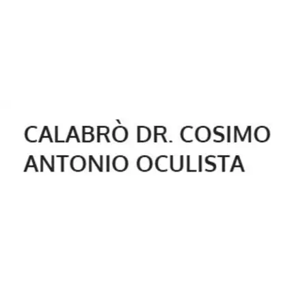 Logo von Calabro' Dr. Cosimo Antonio Oculista