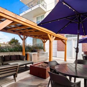 Patio with Wooden Pergola