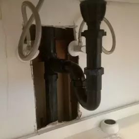 New P-trap Installation