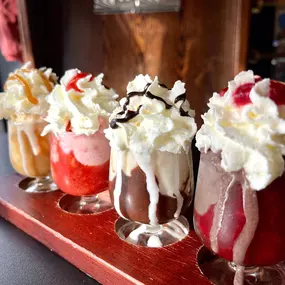 The World's Smallest Hot Fudge Sundae at The Fountain on Delmar