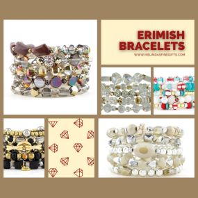 MORE NEW…. YAAAAYYYYYEEEESSSS!

Add some new Bling to ya Wrist (or a friend’s wrist????) with some of our New Erimish Bracelets!
$8 for a single bracelet OR $35 for a stack of Five????????????????????
No latches, just stretch n slide on… easy peasy! Wear one or a whole arm full!