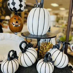 Happy Halloween Week! To celebrate, enjoy 50% OFF Halloween & Fall Decor, starting today! ‼️
*All sales final, not valid on previous purchases, in store only.
Some exclusions apply— not valid on Geometry, clothes, food, candles, or Sassafras.