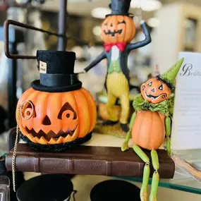 Happy Halloween Week! To celebrate, enjoy 50% OFF Halloween & Fall Decor, starting today! ‼️
*All sales final, not valid on previous purchases, in store only.
Some exclusions apply— not valid on Geometry, clothes, food, candles, or Sassafras.