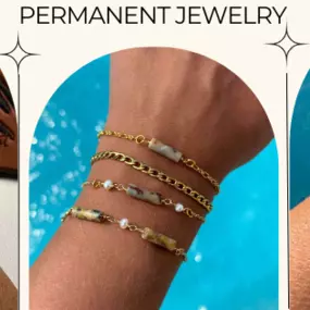 We will have Summit Fern Saturday January 18th from 10-5:30 doing permanent jewelry. Necklaces, bracelets, rings and anklets.