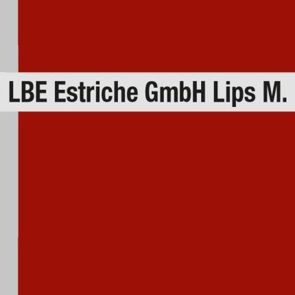 Logotyp från LBE Estriche GmbH Lips M.