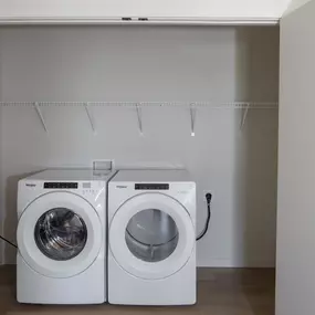 Washer and dryer