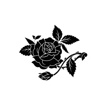 Logo da Girls & Roses Tattoo Studio