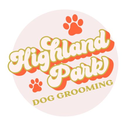 Logo fra Highland Park Dog Grooming