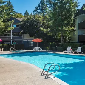 Pool at Hathaway Court Apartments