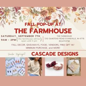 My favorite mother-and-daughter makers of all time will be joining us a week from Saturday! These two are not only incredibly sweet, but incredibly talented as well! They always add new designs and products to their lineup, and we always love what they create! Be sure to visit them at The Farmhouse on September 7th! ????