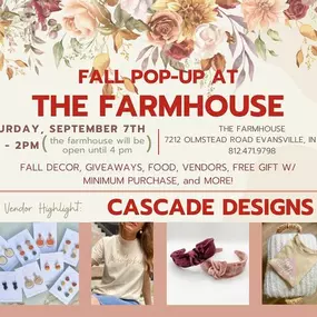 My favorite mother-and-daughter makers of all time will be joining us a week from Saturday! These two are not only incredibly sweet, but incredibly talented as well! They always add new designs and products to their lineup, and we always love what they create! Be sure to visit them at The Farmhouse on September 7th! ????