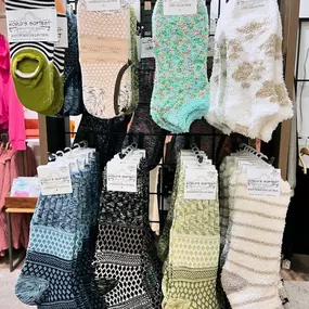 Socks, socks, and more socks!! ????????????
We’re open 10-4 on Saturday and 12-4 on Sunday! ❤️