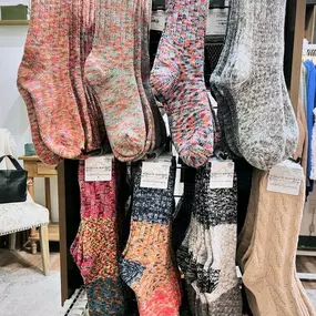 Socks, socks, and more socks!! ????????????
We’re open 10-4 on Saturday and 12-4 on Sunday! ❤️