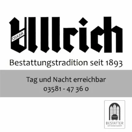 Logo van Oskar Ullrich, Bestattungen zum Frieden, Inhaber Helga Drechsel