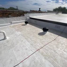 TPO Flat Roof installed!