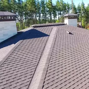 Asphalt shingle installation