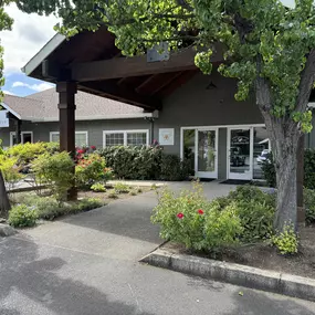 Outside of Southern Oregon Gynecology in Medford, Oregon.