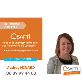 Bild von Audrey Minard - SAFTI Immobilier - Léognan