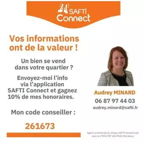 Bild von Audrey Minard - SAFTI Immobilier - Léognan