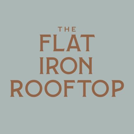 Logo van The Flat Iron Rooftop