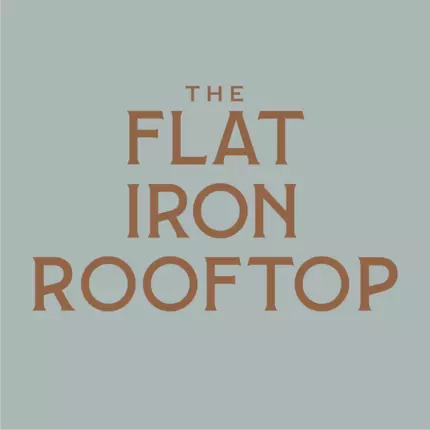 Logotyp från The Flat Iron Rooftop