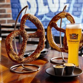 Tap Room has a wide selection of appetizers, including our all new Bavarian Pretzel, also available with everything bagel seasoning!
