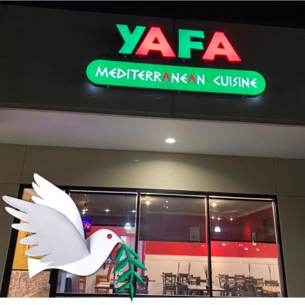 Logo from Yafa Cafe Mediterranean Cuisines and Catering